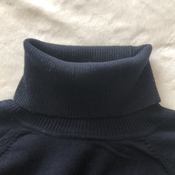 Talbots Navy Turtleneck Sweater top Size small - Picture 6 of 6